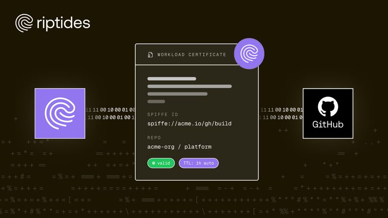 GitHub Actions job with Riptides workload identity