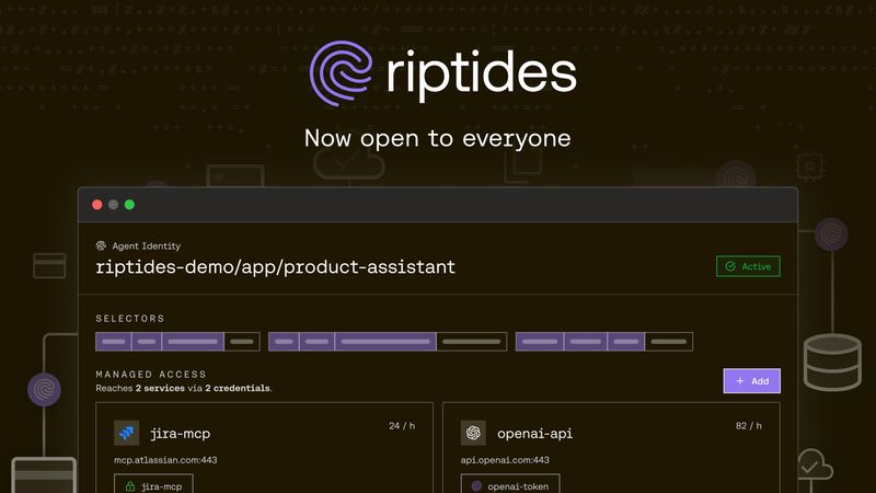 Riptides is now open to everyone