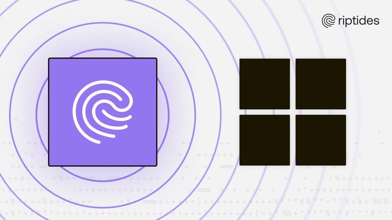 The Riptides logo beside the Windows logo